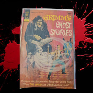 Gold Key Grimm's Ghost Stories Comic Book vintage 1971 poor condition